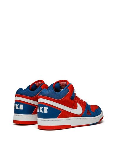 Nike Delta Force 3/4 Sneakers in Blue,Red (Red) for Men - Lyst