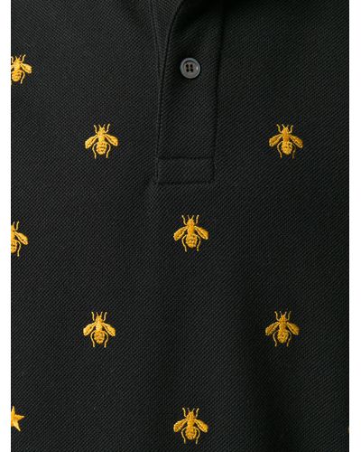 gucci bee shirt black