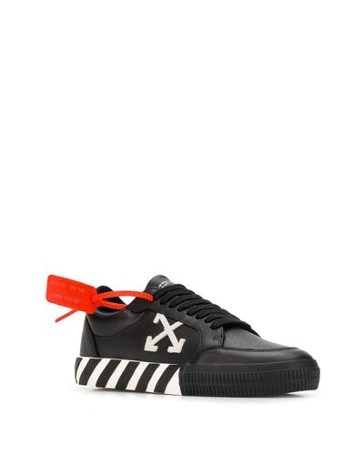 Zapatillas con brida Off-White c/o Virgil Abloh de Cuero de color Negro  para hombre | Lyst