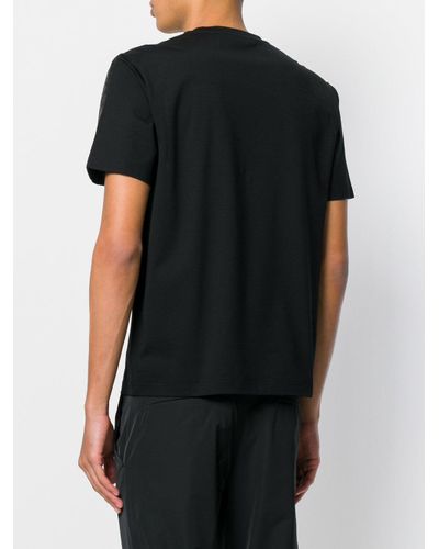 Prada Synthetic Nylon Path T-shirt in Black for Men - Lyst