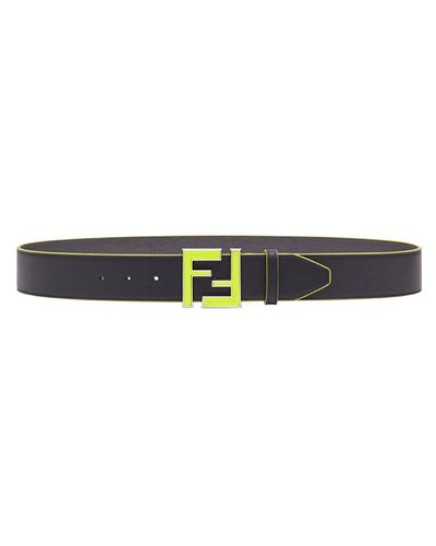 neon green fendi belt