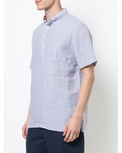Onia Linen Josh Pullover Short Sleeve 