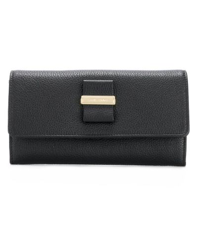 See By Chloé Leather Rosita Long Flap Wallet in Black - Lyst