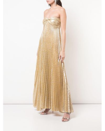 alexis gold dress
