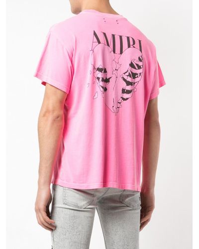 amiri shirt pink