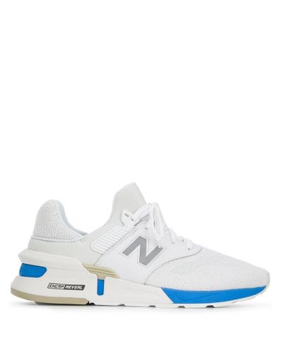 New Balance Leather Encap Reveal Sneakers in White for Men - Lyst