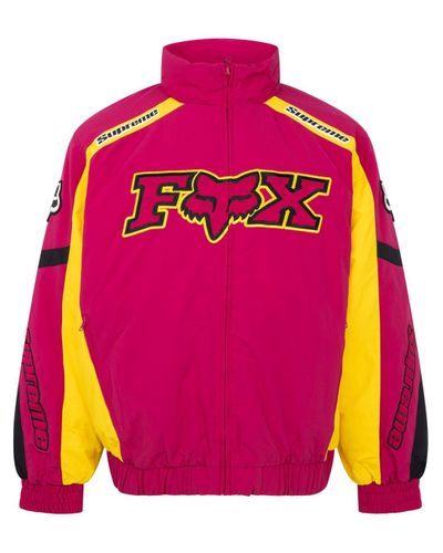 Supreme X Fox Racing Lightweight Jacket in Pink | Lyst