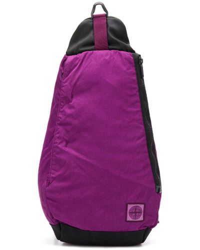 stone island one shoulder backpack