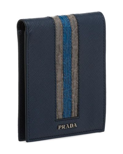 prada fold over wallet