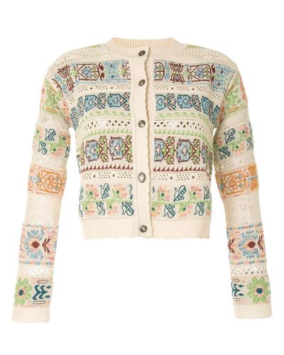 etro jacquard cardigan