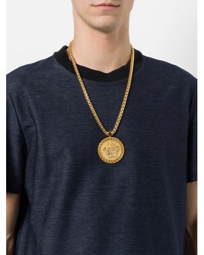versace medusa necklace