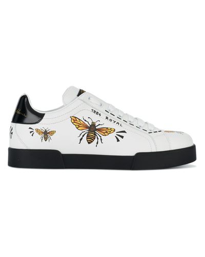 MAI MAI SNEAKERS BIANCHE CON API – Fedele Mode
