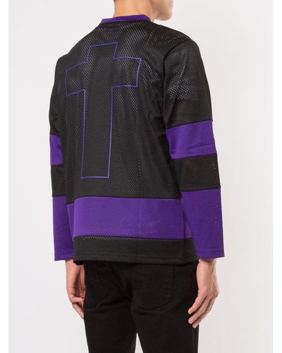 supreme black sabbath hockey jersey