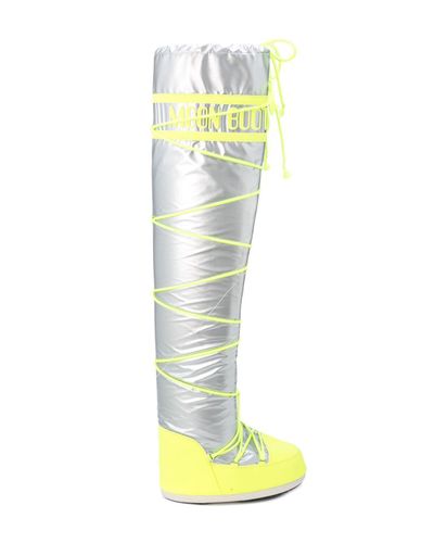 thigh high moon boots