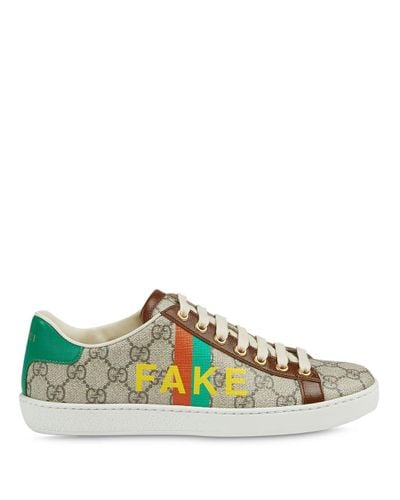 Fake gucci trainers mens sales