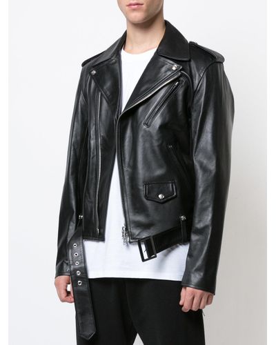 mastermind leather jacket