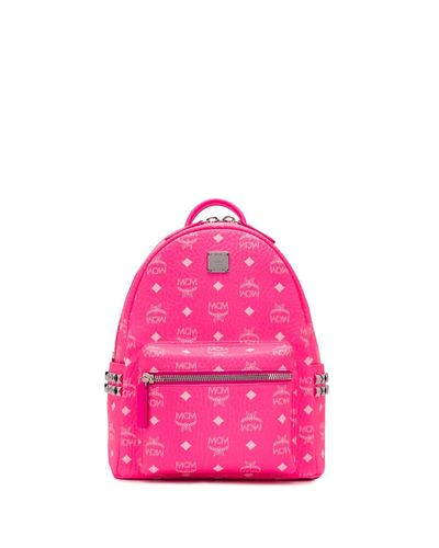 mcm backpack hot pink