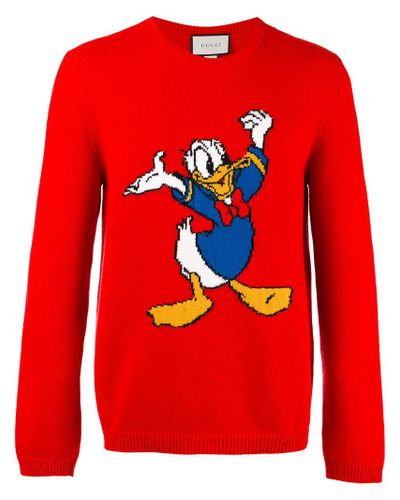 gucci hoodie donald duck