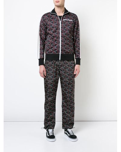 palm angels monogram jacket