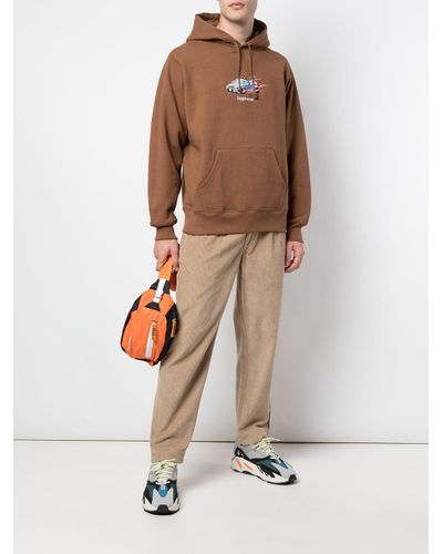 Supreme 19aw Sweatshirt Hooded Car Cop 