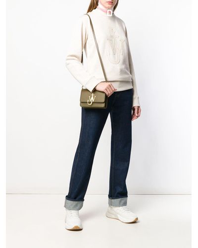 jw anderson mini logo purse