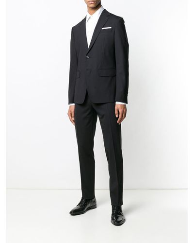 DSquared² Cotton Manchester Suit in Black for Men - Lyst