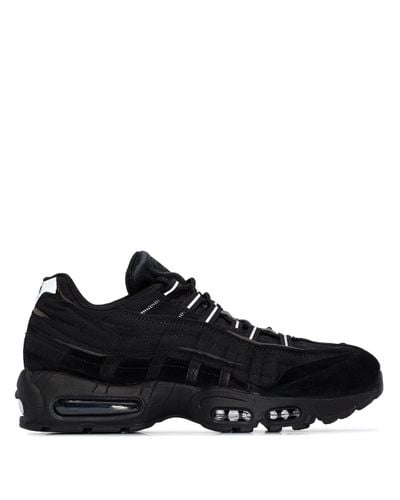 Comme des GarÃ§ons X Nike Air Max 95 Sneakers in Black for Men - Lyst