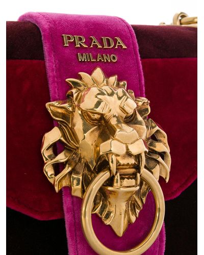 prada door knocker bag