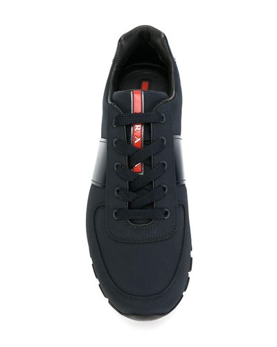 mens prada match race sneakers