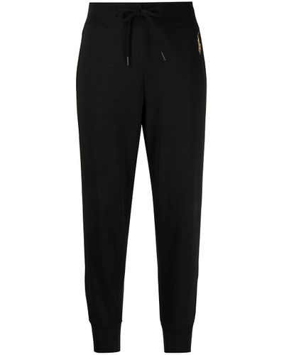 Polo Ralph Lauren Cotton Polo Pony joggers in Black - Lyst