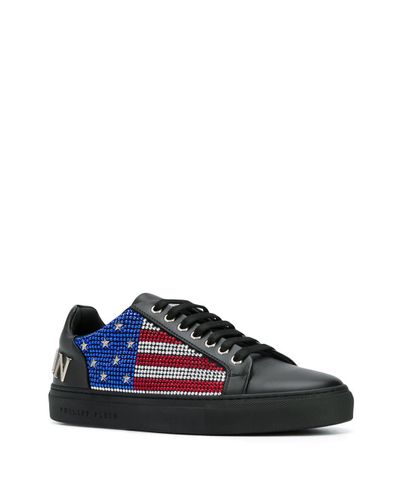 shoes with flag