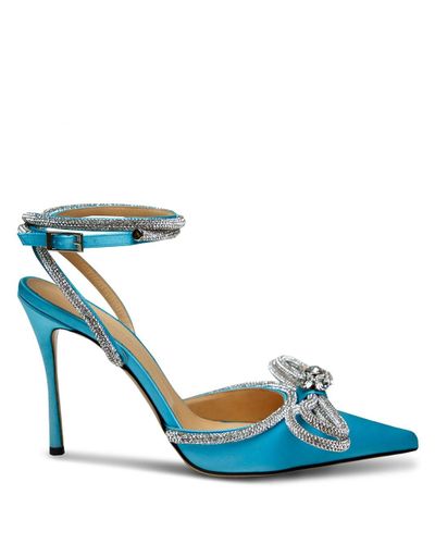 mach and mach satin pumps