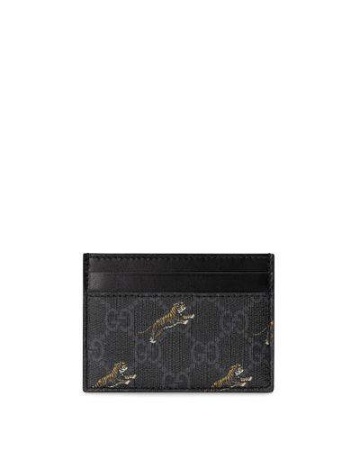 gucci tiger card holder