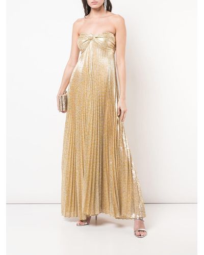 alexis joya gold dress