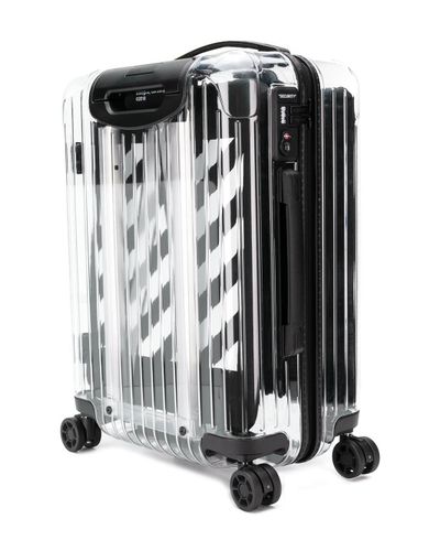 Maleta transparente con ruedas Off-White c/o Virgil Abloh de hombre de  color Blanco | Lyst