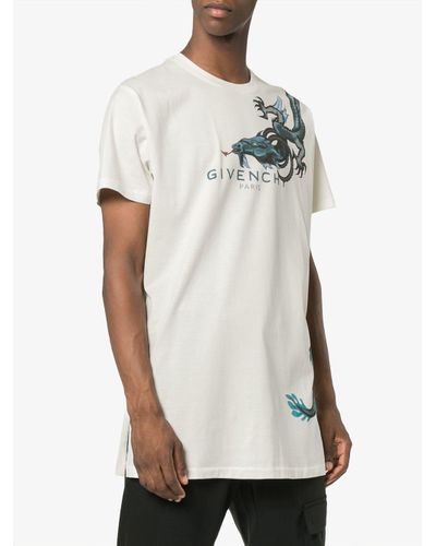 Givenchy Cotton Dragon White T Shirt for Men | Lyst Canada