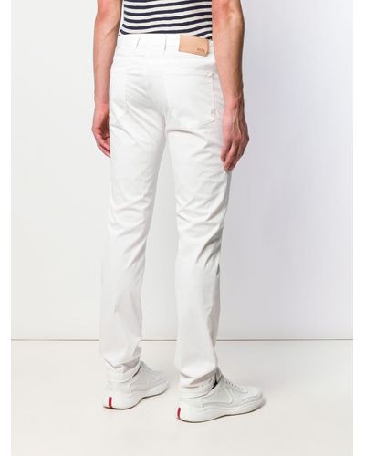 Pt05 Denim Swing Jeans in White for Men - Lyst