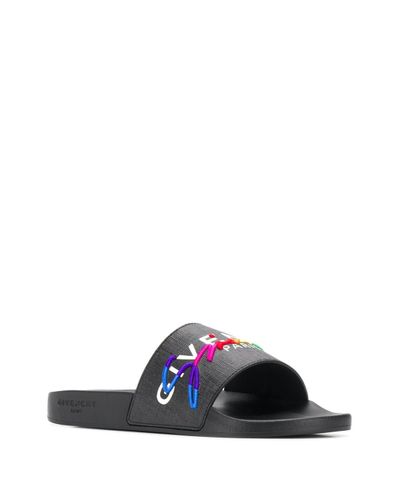 givenchy rainbow slides