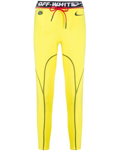 off white nike legging