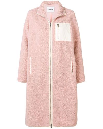 cameron pink coat