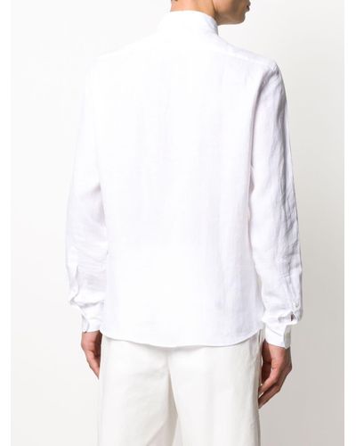Brunello Cucinelli Button-down Regular-fit Shirt in White for Men - Lyst