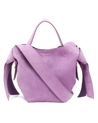 Acne Studios Musubi Mini Shoulder Bag in Purple | Lyst