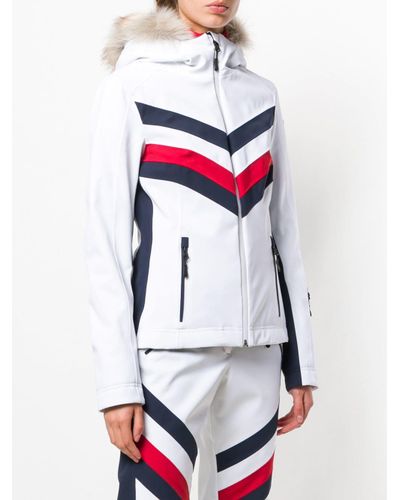 Rossignol Synthetic X Tommy Hilfiger Shimmering Ski Jacket in White | Lyst