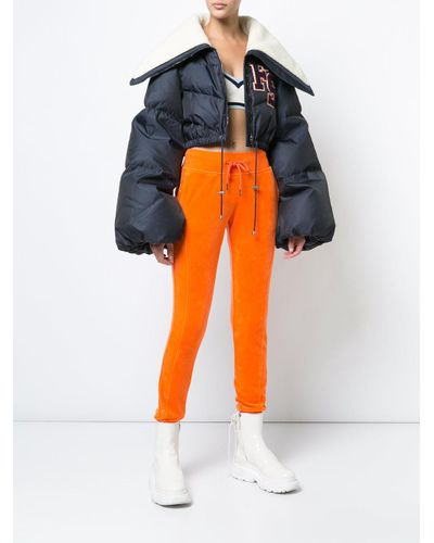 puma cropped puffer jacket