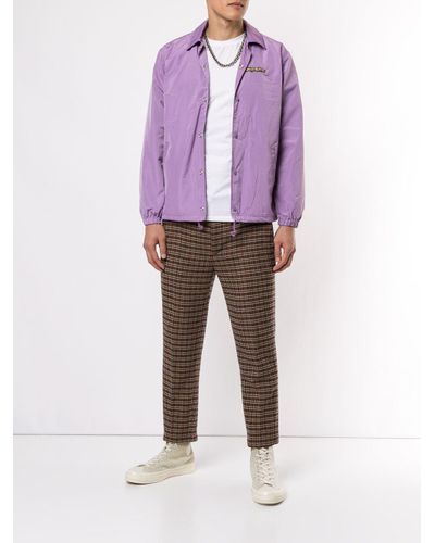 Supreme Gonz Logo Coaches Jacket 'ss 18' in Violet (Purple) for 