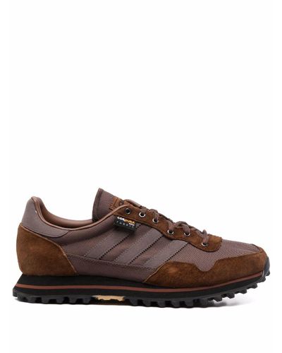 adidas Moscrop Spezial Low-top Sneakers in Brown for Men | Lyst UK