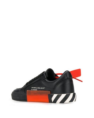Zapatillas con brida Off-White c/o Virgil Abloh de Cuero de color Negro  para hombre | Lyst