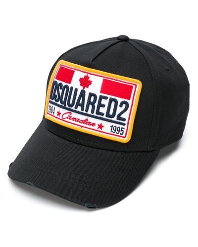 dsquared hat black