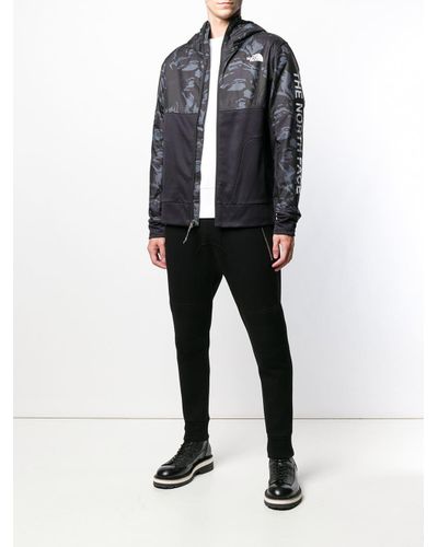 the north face train n logo overlay jacket
