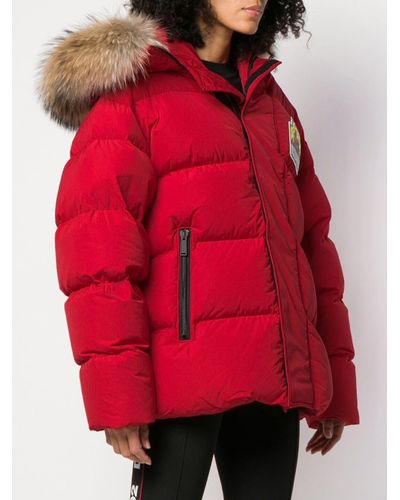 dsquared red jacket
